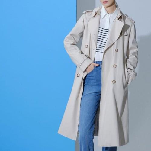 Womens Trench Coat Solid Womens Autumn Coat Loose Womens Light Windbreakers Pockets Sashes Button Womens Winter Coats 2021