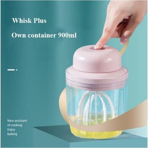 900mlMultifunctional Electric Whisk Household Small Baking Quick Whisk Cream Cake Mixer Tools Kitchen Accessories