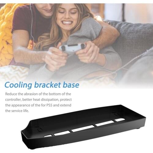 Adapter Multi-function Main Engine Cooling Base Games Accessories Game Console Host Bracket Stable Upright Base For PS5