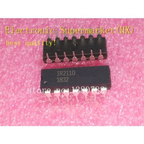 Free Shipping 50pcs/lots IR2110PBF IR2110 2110PBF DIP-14 New original IC