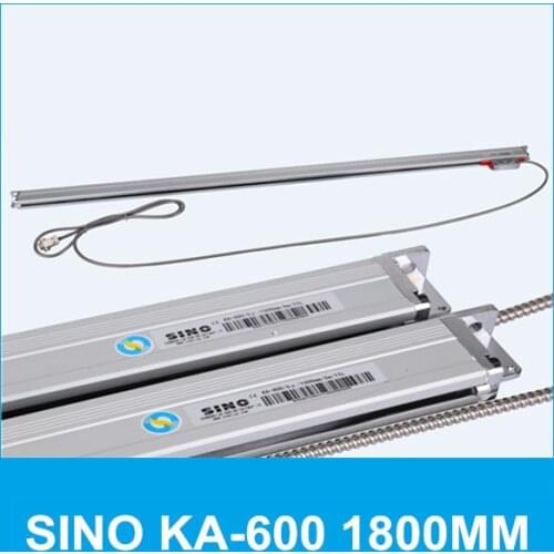 Free shipping linear scale SINO KA-600 1800mm 5micron TTL absolute encoder KA600 0.005mm 1800mm shaft encoder Lathe accessories