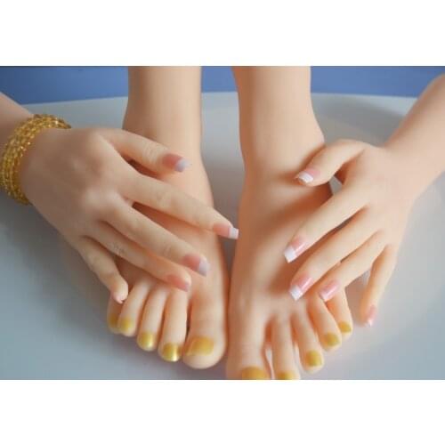 Free shipping!New Arrival Fashionable Silicone Realistic Mannequin Hands Female Silicone Mannequin Hand For Sale