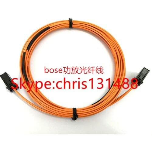 Free post new optical fiber cable most cable 400CM for BMW AUDI AMP Bluetooth car GPS car fiber cable for nbt cic 2g 3g 3g+ 5PCS