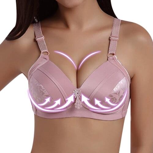 Sexy Push Up Bras of Women Breathable Cotton Bra B C Cup Bralette High Quality Fashion Lingerie Wire Free Female Intimate New