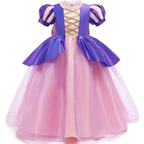 Girl Dress Kids Fancy Princess Dresses For 3-10 Years Girl Clothes Children Birthday Cosplay Costume