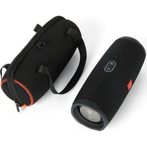 Travel Protective Pouch Box Case For JBL Charge 4 Blueooth Speaker Carrying with Handle Bag Carrying Storage Cover Shockproof
