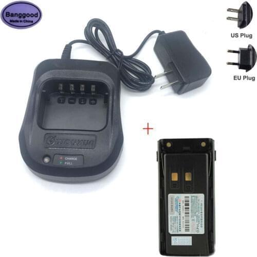 KG-D901 7.4V 3200mAh Li-ion Battery + Rapid Dock Charger for Wouxun KG-UV9D KG-UV9DPLUS KGUV9DPLUS KGUV9D KG9D KG9DPLUS Radio
