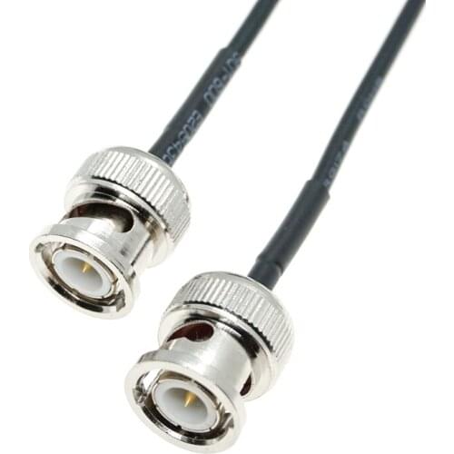 RG174 Cable BNC Male to BNC male plug CCTV Coaxial Connector Extension cable Antenna WIFI