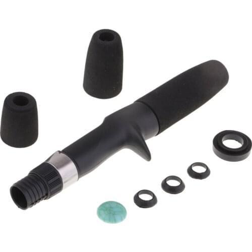 Hard EVA Fishing Rod Handle with Reel Seat Kit Ice Rod Building or Repairing