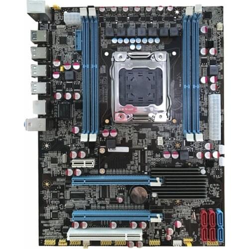 For Intel planform desktop motherboard OEM New X79 board LGA 2011 support REG ECC server memory All solid boards x 79