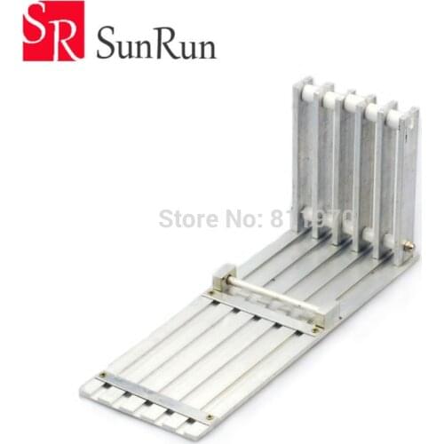 Brand New 1 set 5 Way SMT SMD Feeder SMT SMD Components for DIY Prototype Pick Place Placement Machine Feeder Rack Manual Feed