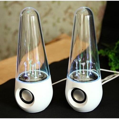 Portable Wireless Dancing Water Speaker LED Light Fountain Speaker Home Party NK-Shopping