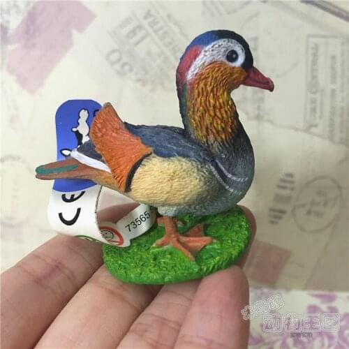 Pvc figure model toy color duck