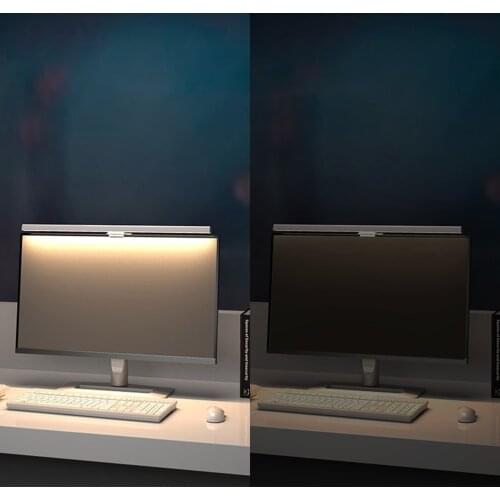 50cm LED Desk Lamp Dimmable Office Computer Eye-nurturing Table Lamp For Study Reading Screen Hanging Light Bar