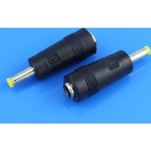10pcs 4.0 1.7 mm DC Power 4.0 x 1.7mm Male Plug to 5.5 x 2.1mm Female Jack Adapter Connector for PSP for Sony Laptop