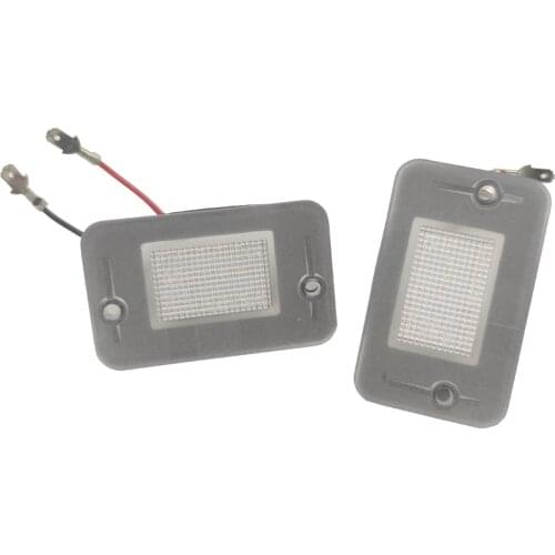 2x Car Canbus Led License Plate Lights For Toyota Alphard Wish Urban Cruiser 2010 Auris Scion 2007 2008 2013 Car Number lamp