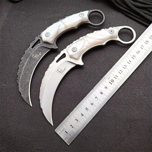 9cr18 Blade Fixed Blade EDC Defense Wild Survival Rescue Jungle Outdoor Portable High Hardness Adventure Claw Knife