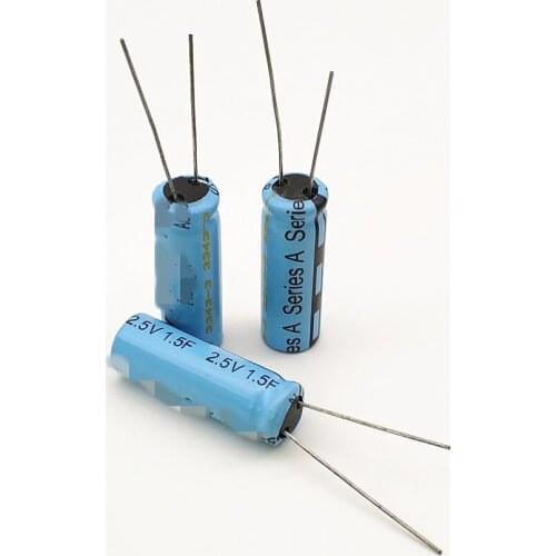 4pcs Original A1030-2R5155-R 2.5V 1.5F A series energy storage toy power supply 2.5V1.5F capacitance