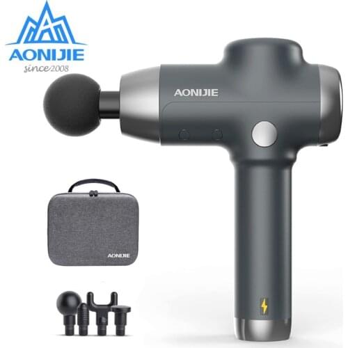 AONIJIE E4408 Handheld Fascia Massage Gun Professional Percussion Deep Tissue Massager Muscle Pain Relief Therapeutic Recovery