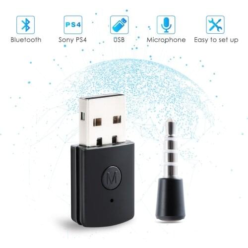 BT Dongle Latest Version USB Adapter Wireless Receiver For PS4 Headset
