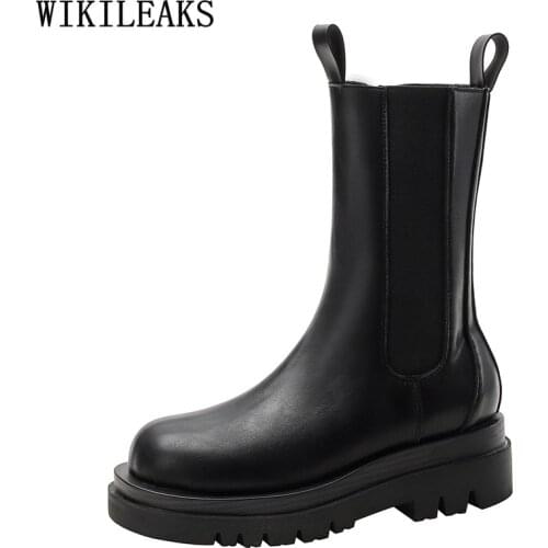 Black Boots Woman Platform Shoes Boots Female Women Shoes Chelsea Boots Luxury Designer Shoes Zapatos De Mujer Zapatos Chaussure