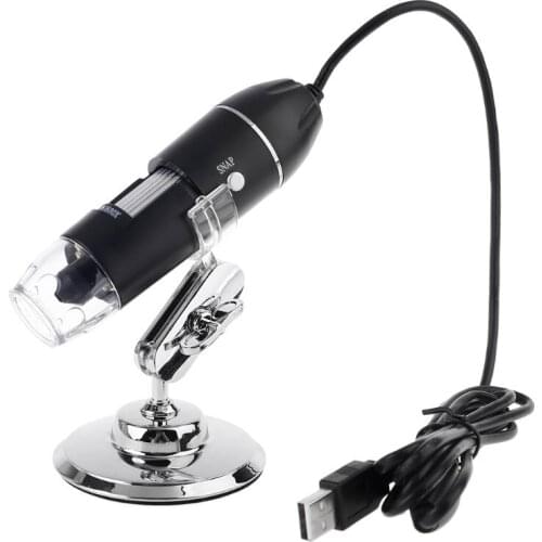 3-in-1 Digital Microscope 1600X Support PC Type-C Micro-USB Phone USB Magnifier