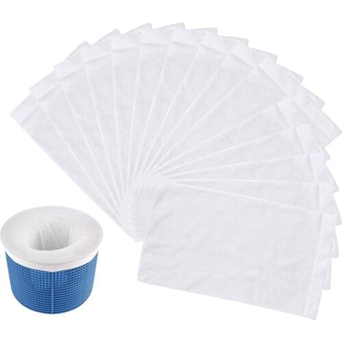 Swimming Pool Filter Skimmer Socks Nylon Swimming Pool Filter Socks For Baskets And Skimmers White Pool Supplies Wholesale