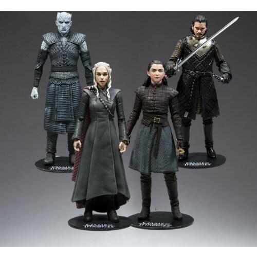 Toys Model Dolls Ornaments Collectible Gifts for Boys Friends New Rick Night King The White Walkers Action Figure