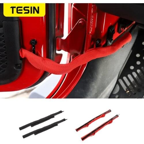 Car Door Restriction Limit Protect for Jeep Wrangler JK JL 2007-2018 Car Door Limiting Strap Hinge Rope Car Interior Accessories
