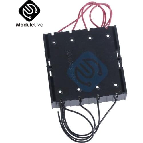 Plastic Battery Holder Storage Shell Box Case For 4x 3.7v 18650 Rechargeable Battery ABS Material Light Convenient