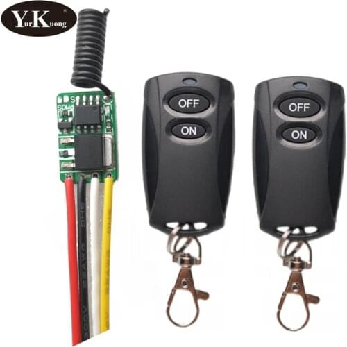 3.7V Remote Switch Power Saving 0.6ma Standby Current Small Remote Control Switch 3.3V 3.6V 4.2V 5V 6V 433 power remote on off