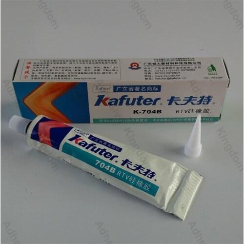 Kafuter 45g K-704B RTV silicone one-component room temperature curing silicone rubber black glue high temperature