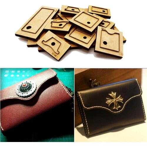 Japan Steel Blade Rule Die Cut Steel Punch Coin Bag Cutting Mold Wood Dies for Leather Cutter for Leather Crafts
