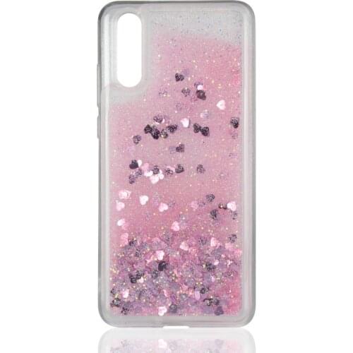 Glitter Liquid Case For Huawei P30 P 20 P20 Pro Mate 20 Lite Quicksand Phone Case Dynamic Glitter Cases Soft Silicone Back Cover