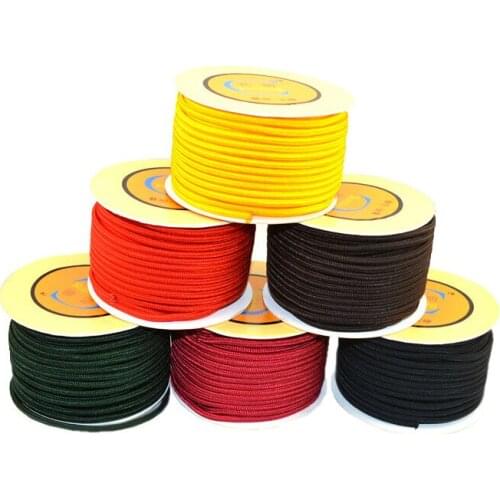 1Roll wire 3mm 20 meters long rope DIY compiling Chinese knot bracelet necklace rope fittings jade line wholesale