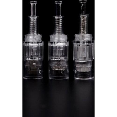 10/20/50pcs Bayonet Screw Port Microneedling Tattoo Cartridge Needles Microneedle 9/12/36/42Pin Nano For derma pen mesotherapy