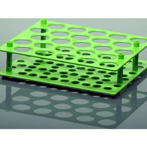 15/50ml Centrifugal Racket 50 Wells PS plastic green
