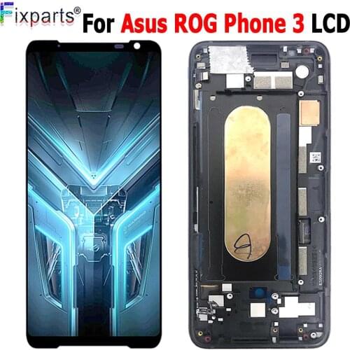 Original New Glass Sensor For Asus ROG Phone 3 ZS661KS 6.59" LCD Display Touch Screen Digitizer Assembly For Asus ZS661KS LCD