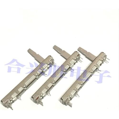 6cm Dual-channel slide potentiometer RS4511DP4001 10KB * 2 DJM600 mixer volume fader with resistance vertical fader