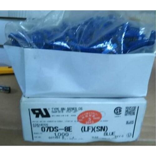 07DS-8E Blue color headers Connectors terminals housings 100% new and original parts 07DS-8E (LF)(SN)