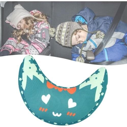 Car Seat Sleep Pillow Comfy Neck Support Cushion Pad Automotive Headrest Sleeping Artifact Car Neck Pillow For Kids