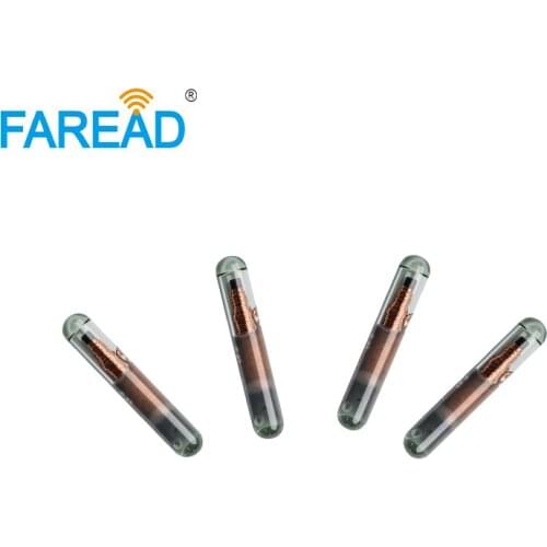 FREE SHIPPING x20pcs ISO15693 HF RFID tag 13.56MHz glass tag with Vigo IC type 2*12mm