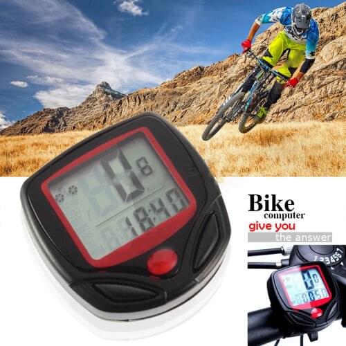 Mountain Bike Stopwatch Speedometer Wireless Waterproof Digital Bicycle Recorder Bicycle Accessories Replacement Parts