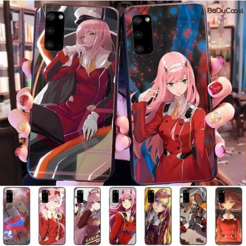 Anime Darling In The FranXX ZERO TWO Phone Case For samsung galaxy S10 S10E Lite s8plus s9plus s7 s6 plus S5 S20 plus