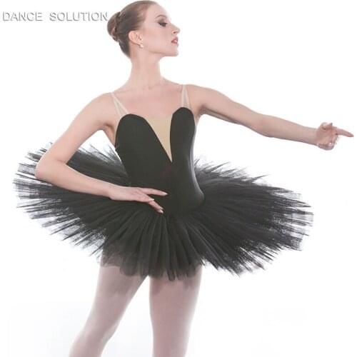 Child and Adult Ballet Dance Tutus Plain Pancake Tutu with Layer of Stiff Tulle 7 Colors Available BLL003A