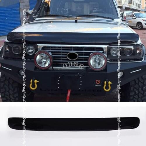 For Toyota Land Cruiser 1991-1997 Bra Hood Protector Deflector Protection Bonnet Guard Bra Bug Guard Car Accessories