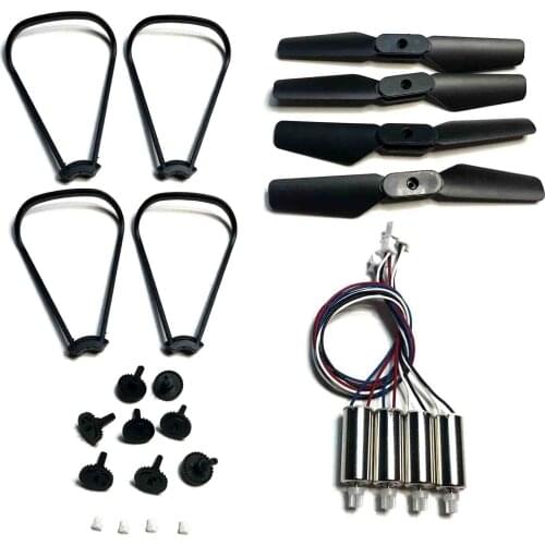 Engines Motor Propeller Blades Guard Gears Accessories kit For K9 mini drone Rc K9 pro Foldable Quadcopter Spare Parts