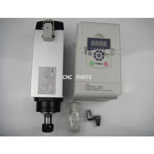 CNC Milling Spindle motor Air Cooled Spindle 4KW 4 Bearings& 4.0kw VFD/inverter variable frequency driver spindle speed control