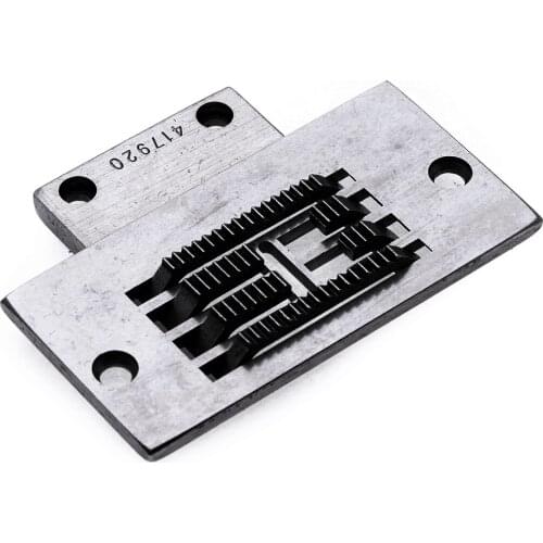 Needle Plate 51768-S Feed Dog 417920-S Gauge Set For 457 Zigzag Sewing Machine