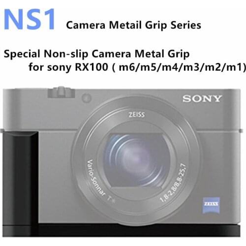 Nicad Quick Release L Plate Camera Metal Grip for Sony RX100 M6 RX100II-M2 RX100IV-M4 RX100I-M1RX100M4 M3 M2 M5 M6